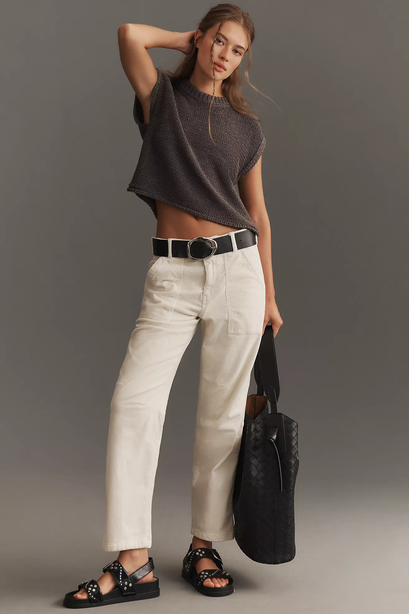 The Wanderer Relaxed-Leg Corduroy Pants by Pilcro | Anthropologie (US)