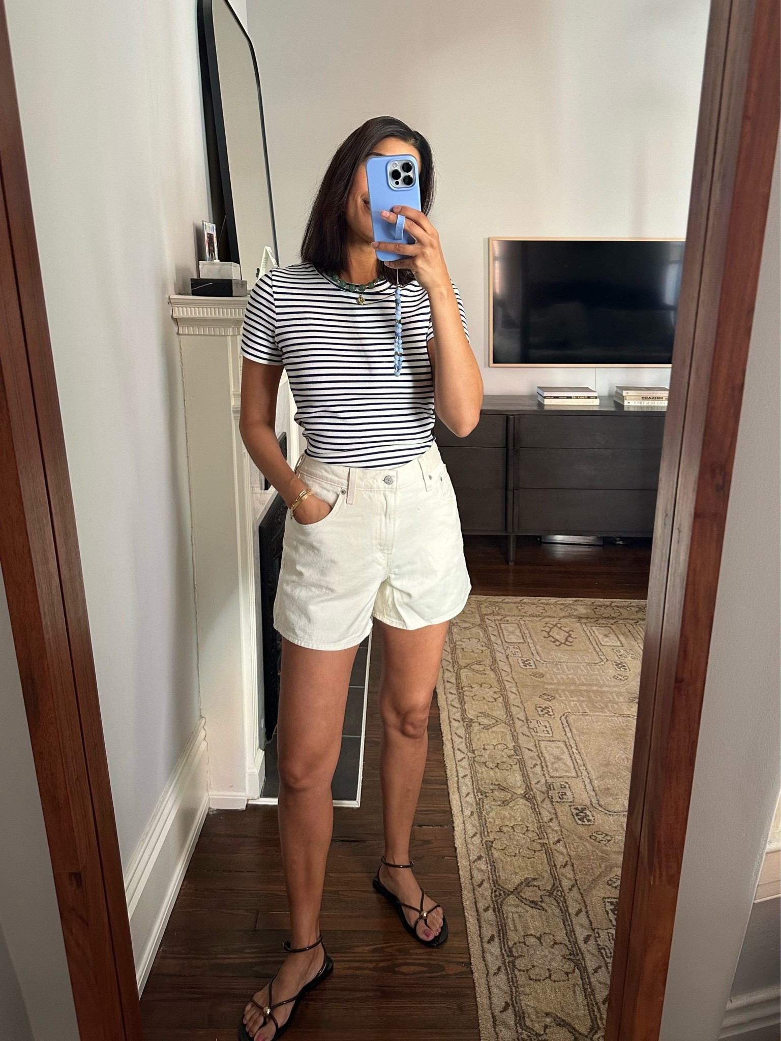 Shorts run TTS—I sized up one size though!

#LTKootd #LTKmomlife #LTKgrwm