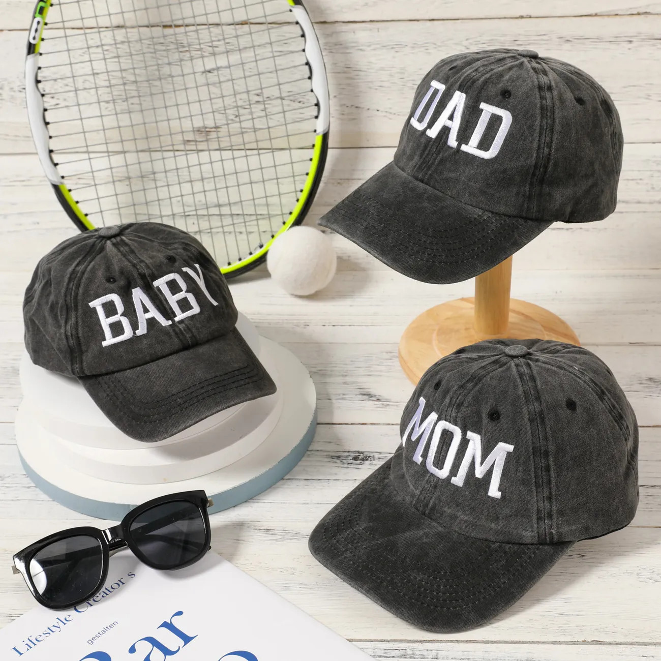 Family Matching Letter Embroidered Baseball Cap Only $6.99 PatPat US | PatPat