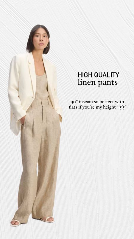 100% linen pants are hard to find
These are great and on sale



#LTKover40 #LTKsalealert #LTKfindsunder100