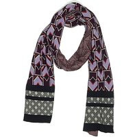 J.Crew Scarf: Purple Graphic Pattern Accessories | ThredUp (US)