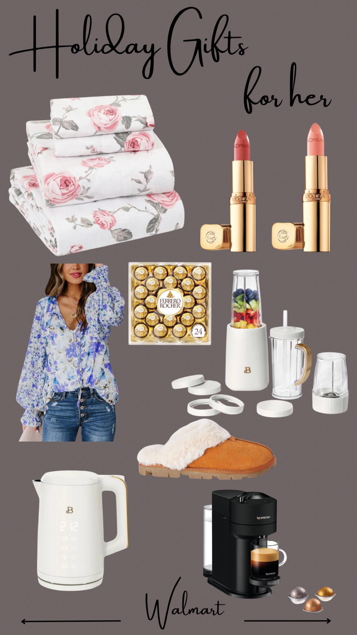 Holiday gift ideas for her . . . from
Walmart. Useful, pretty and budget friendly! Perfect!♥️

#LTKgiftguide #LTKcanada #LTKwinter
