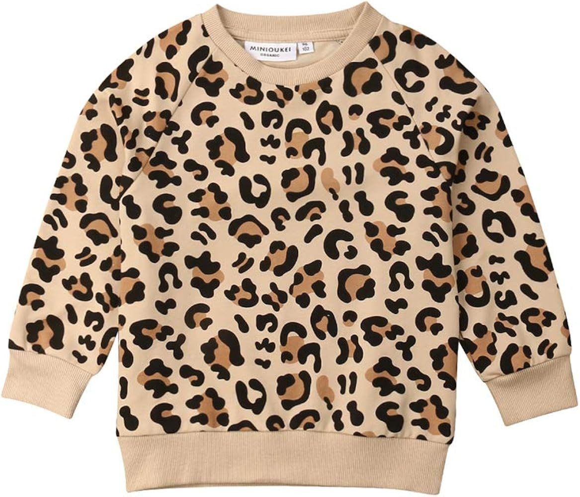 Leopard Print Sweatshirt | Amazon (US)