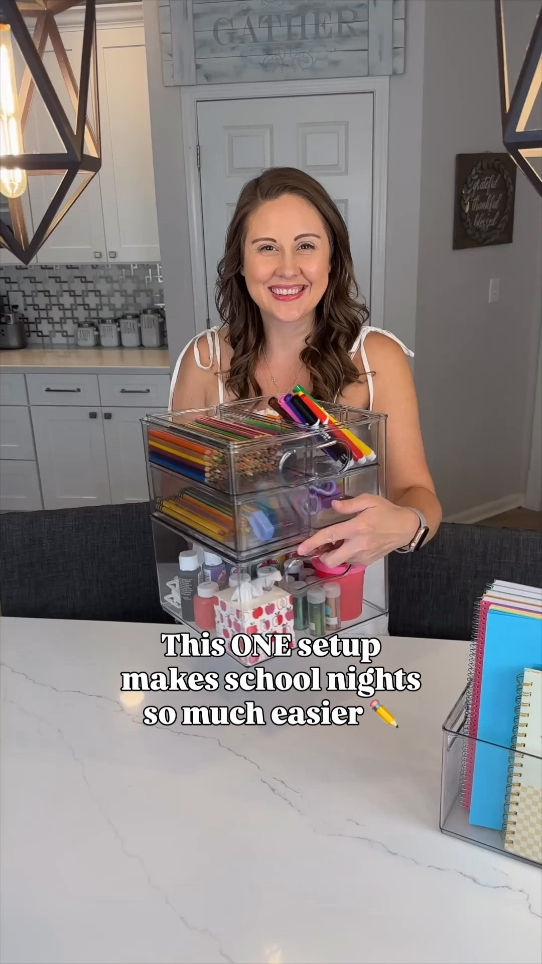 🍎✏️ The back-to-school hack that makes homework time SO much easier! 🙌

I put together a simple homework station with all the essentials in one spot—pencils, markers, scissors, glue, paper + everything they’re constantly asking for. 📚✨ No searching through drawers, no “MOM, where’s a pencil?!” 😅 Just grab what they need and get to work!

Such an easy way to make those busy school nights feel a little more organized. Save this idea for back-to-school! 🍎

#BackToSchool #HomeworkStation #SchoolOrganization #BackToSchoolIdeas #LTKFamily #MomHacks #SchoolSupplies

#LTKmomlife #LTKHome #LTKKids