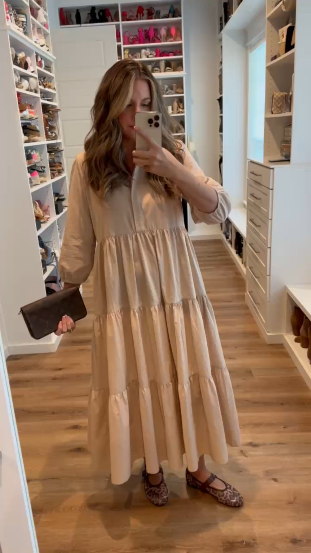 Chic, classic, and budget-friendly. These designer-inspired Amazon finds are the perfect fall dresses and outfits to keep your style elevated without the splurge.  In a medium beige maxi, leopard mesh flats and accessories - fits tts. shop dandy, tuckernuck, anthropologie, maxi dress, fall dress, fall outfit

#LTKSeasonal #LTKStyleTip #LTKFindsUnder50