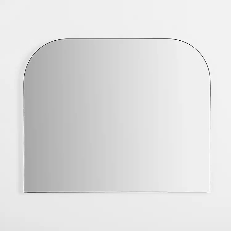 Black Frame Linear Arch Wall Mirror | Kirkland's Home