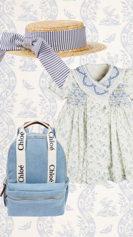 blue + white finds 