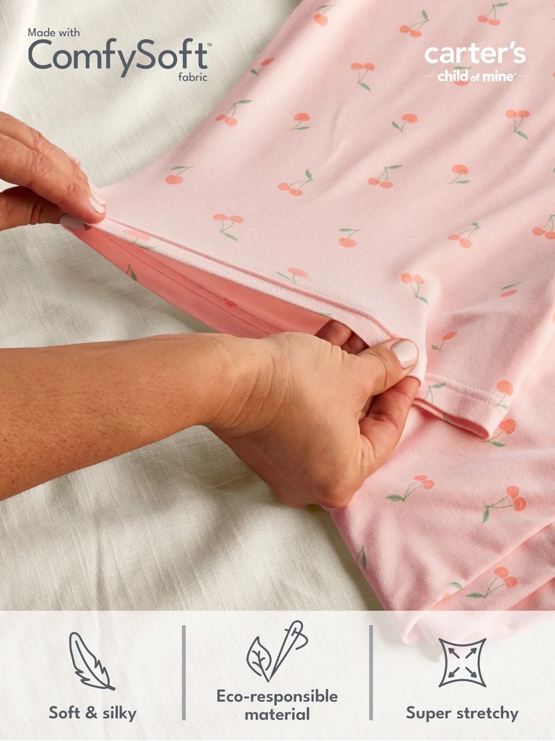 Carter's Child of Mine Baby ComfySoft Outfit Set, 2-Piece Sizes Preemie-12 Months | Walmart (US)