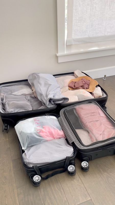 Unpack from vacation with me! I wipe down and sanitize my suitcases, wash clothes and packing cubes, spray shoes with shoe deodorizer, clean my makeup brushes, wipe down my diaper bag, hang washed clothes, etc

#LTKFind #LTKhome #LTKtravel