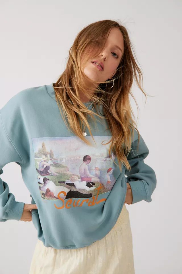 National Gallery Georges Seurat Sweatshirt | Urban Outfitters (US and RoW)