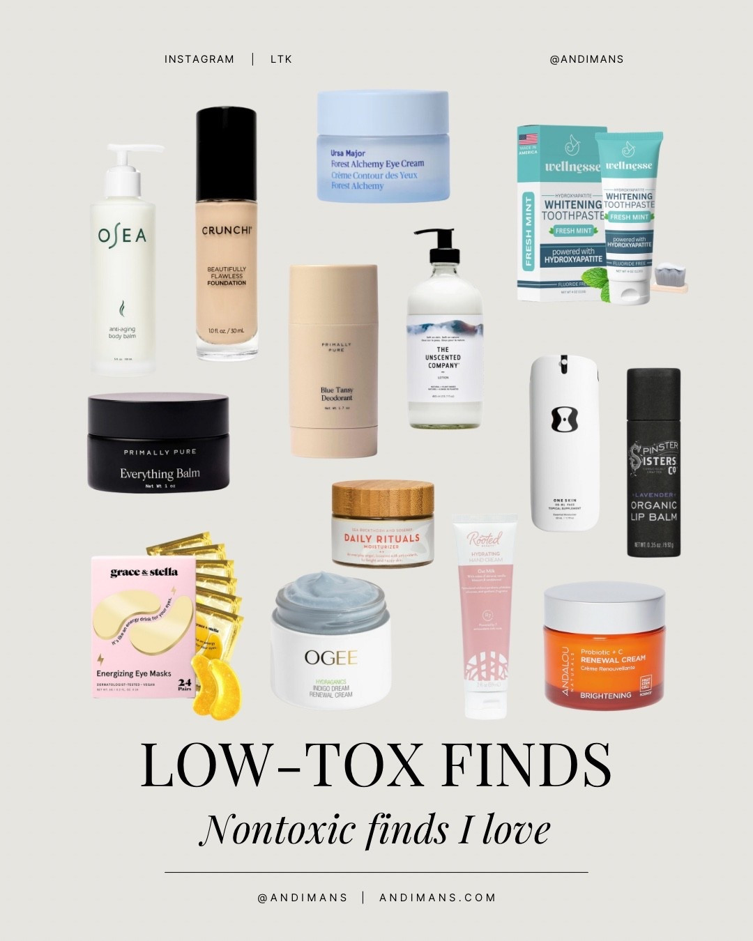 Nontoxic finds in loving and have in my home that I use daily!

#LTKFindsUnder50 #LTKOver40 #LTKBeauty