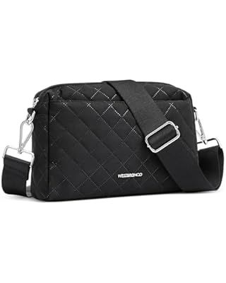 Telena Cross Body Purse Small Quilted Crossbody Bags Puffer Bag for Women with Adjustable Strap L... | Amazon (US)