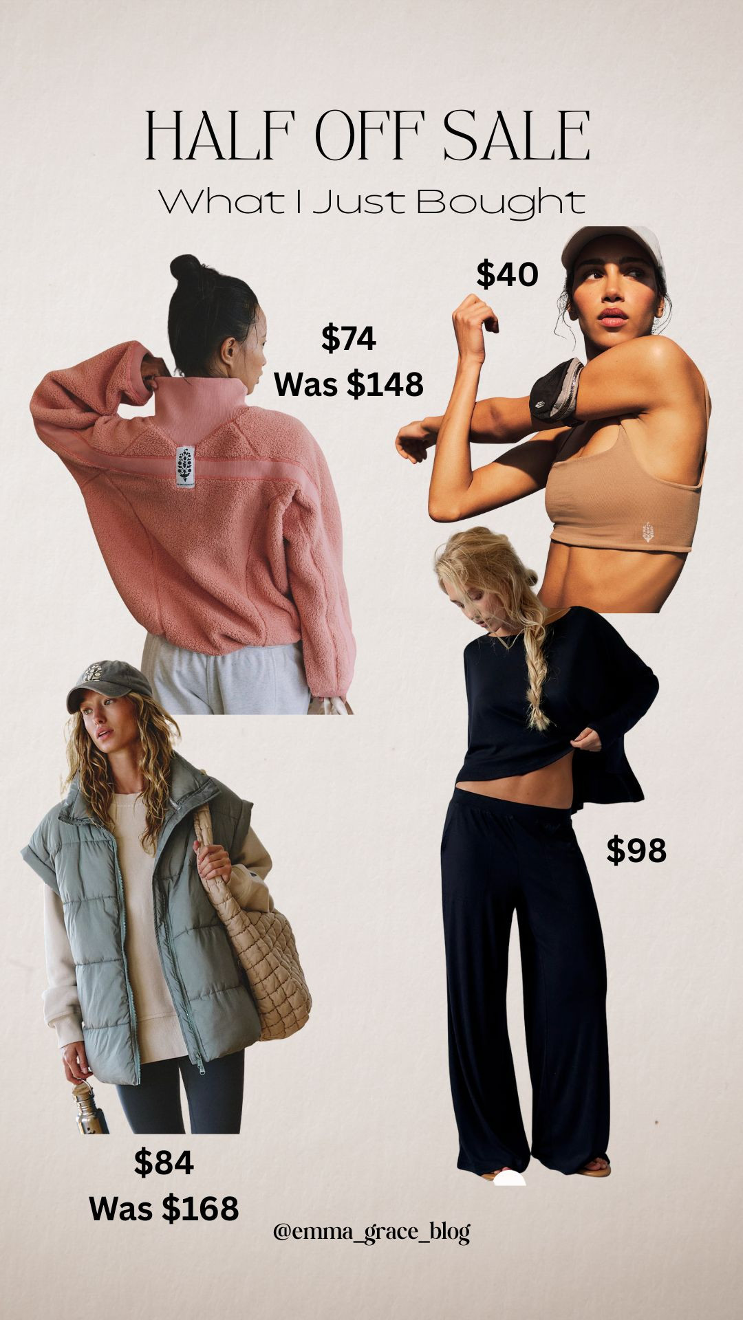 So excited to snag these gems! I got a M sherpa, S vest, M bra and M set. 

 #LTKfitnessgoals #LTKSaleAlert #LTKFindsUnder100