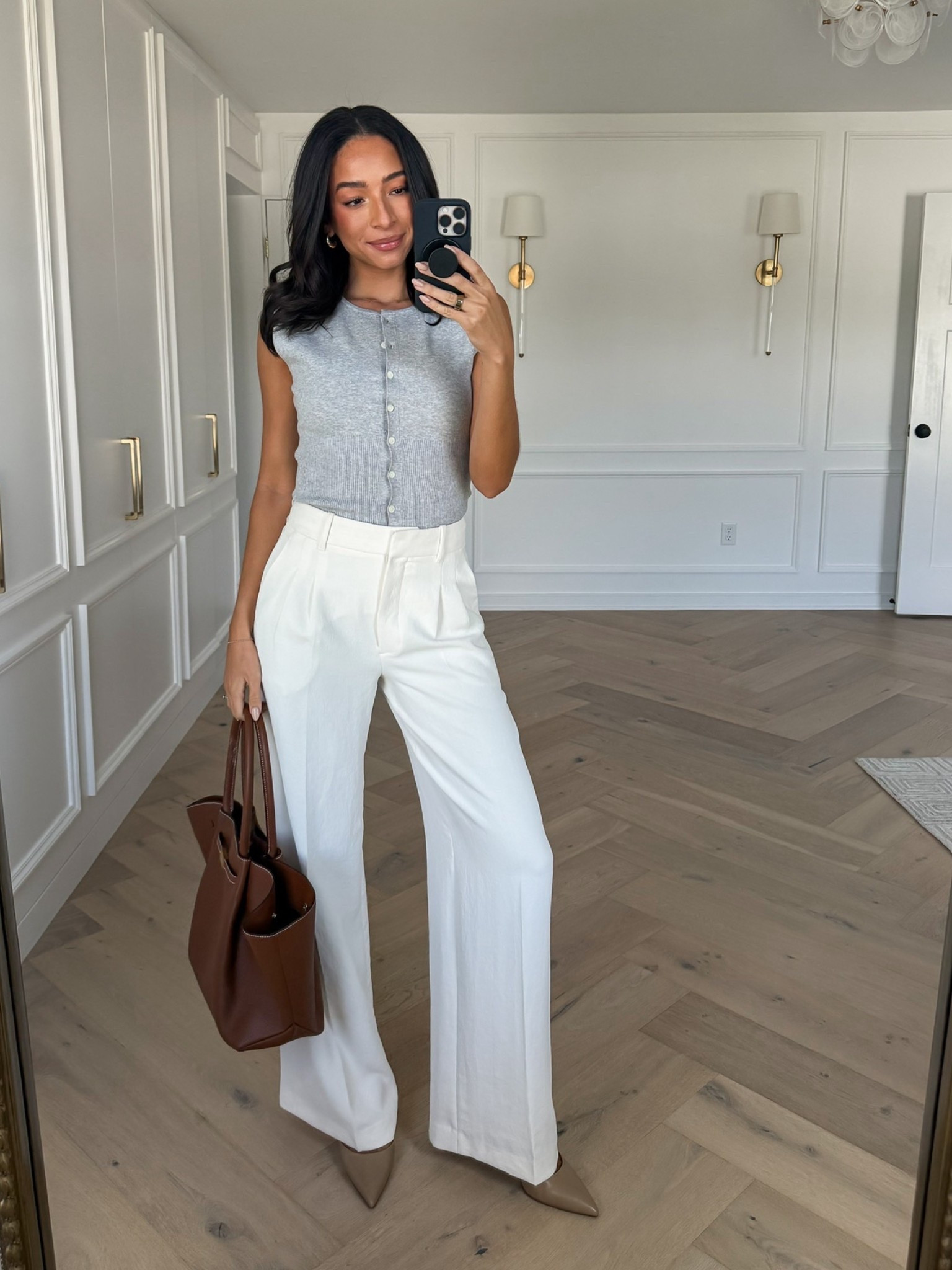 Work outfit 🤍 Wearing size S cardigan and size 4 tall trousers 


Workwear
Office outfit 
Summer work clothes
Tailored trousers
Business casual 
Summer outfit 

#LTKWorkwear #LTKStyleTip #LTKFindsUnder100