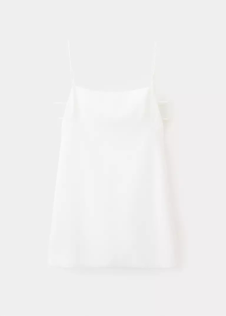 Short dress with side cutouts - Women | MANGO USA | Mango (US/MX/AU)