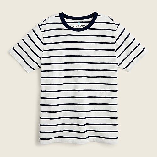 Kids' T-shirt in navy stripe | J.Crew US