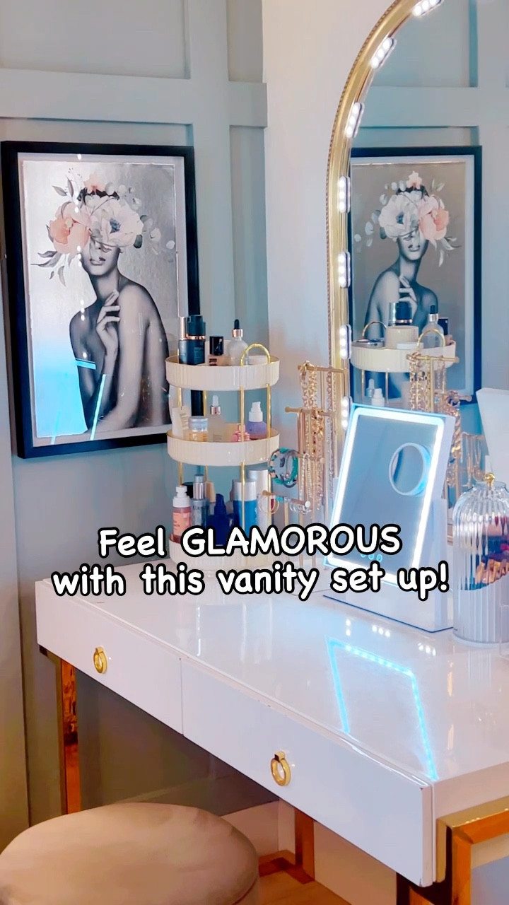 I can’t stop looking at my new set up, it’s so beautiful and truly makes me so happy.  This organization feels upscale, love how it transformed my room. 

#LTKhome #LTKfindsunder50 #LTKbeauty