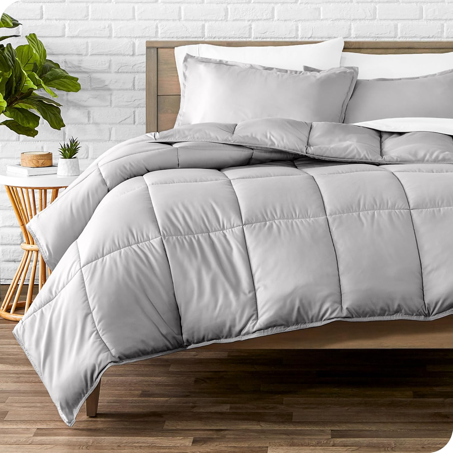 Bare Home Comforter Set - Full Size - Goose Down Alternative - Ultra-Soft - Premium 1800 Series -... | Amazon (CA)