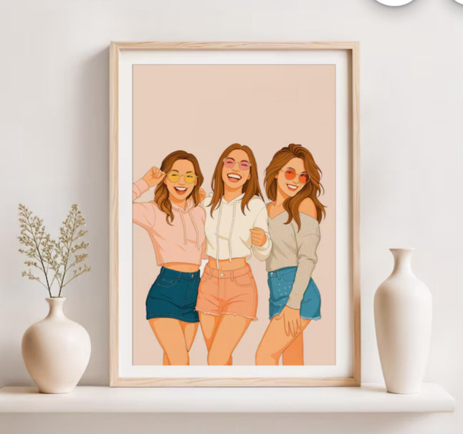 Custom cartoon drawing. Perfect gift idea 

#LTKHoliday #LTKSeasonal #LTKGiftGuide
