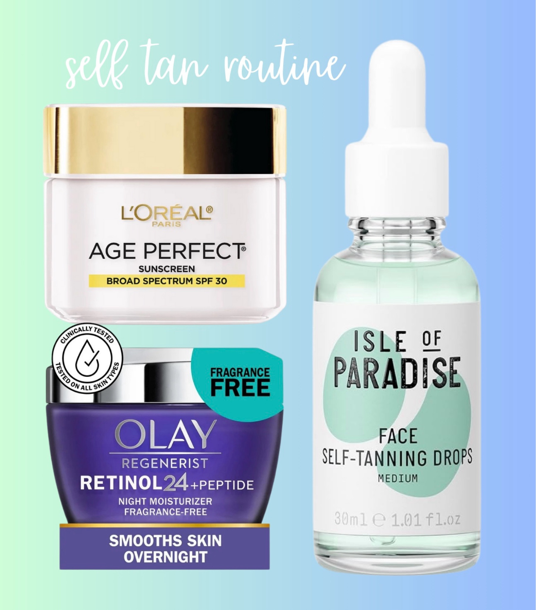 Just add a few drops to your day time or night time cream for a little added colors ☀️

These are my go to creams for day and night! 

#LTKbeauty