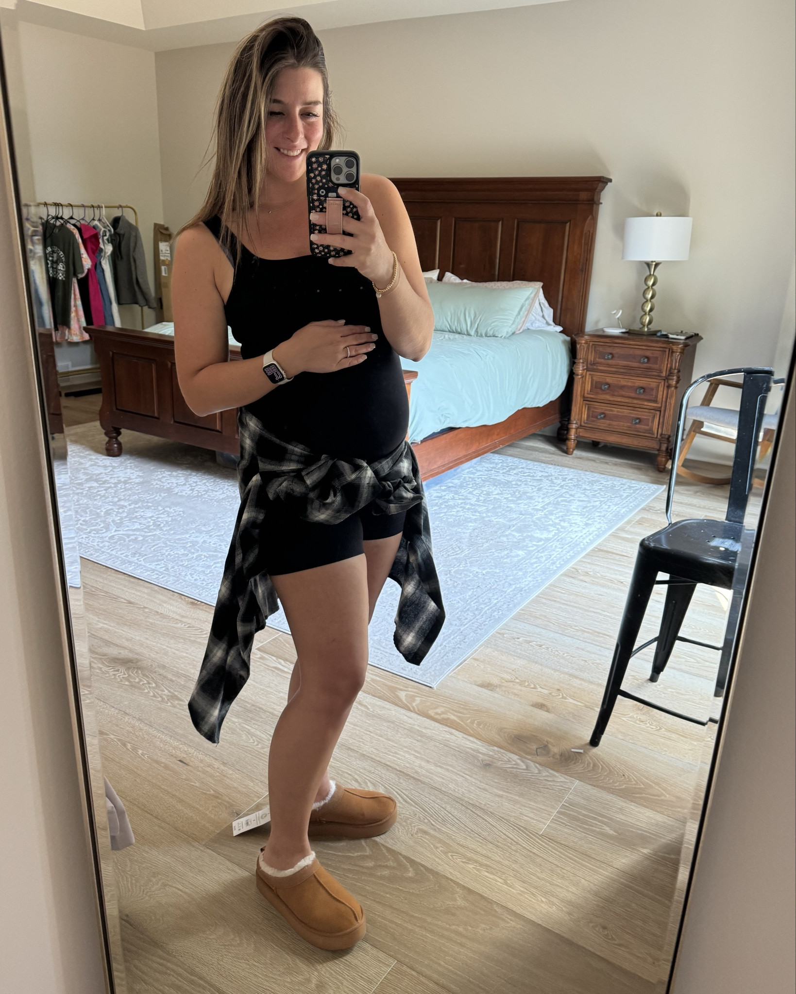 Warm weather fall option // maternity jumpsuit for $15 // linked both maternity and non maternity options 

#LTKBump #LTKFindsUnder50 #LTKStyleTip