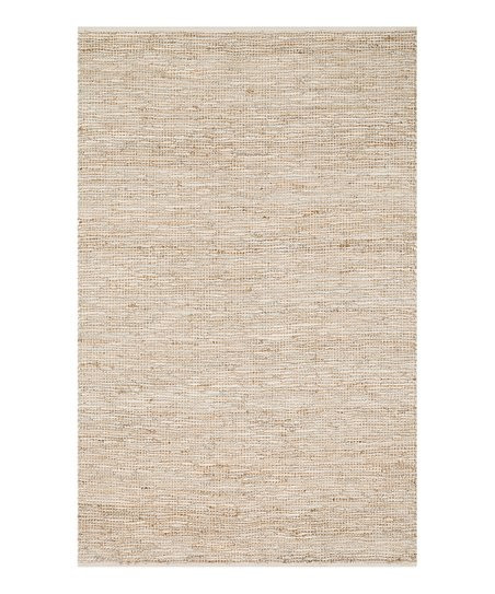 Ivory Edge Jute-Blend Rug | Zulily