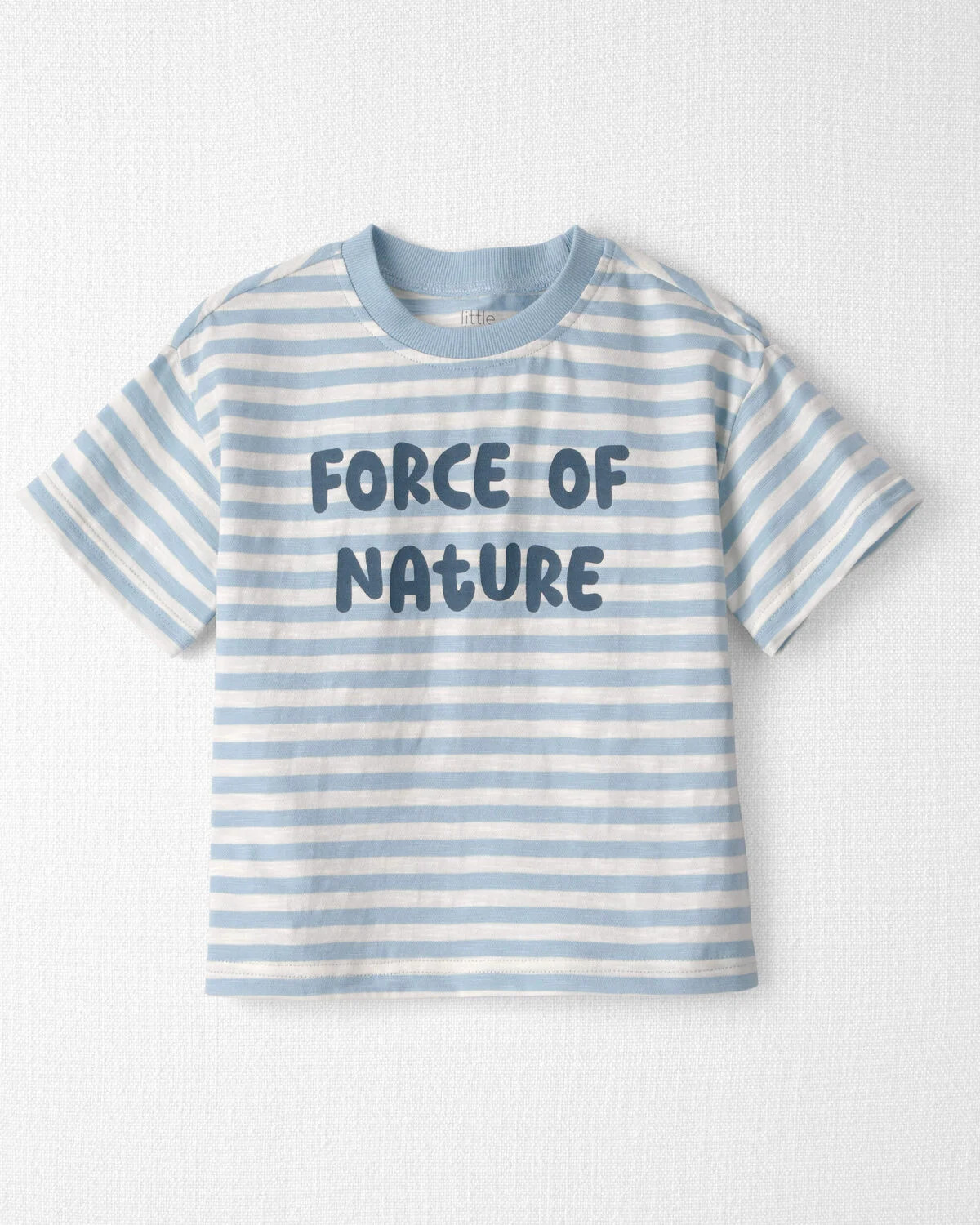 Toddler Organic Cotton 'Force of Nature' Tee in Stripes - Little Planet | Carter's | Carter's Inc