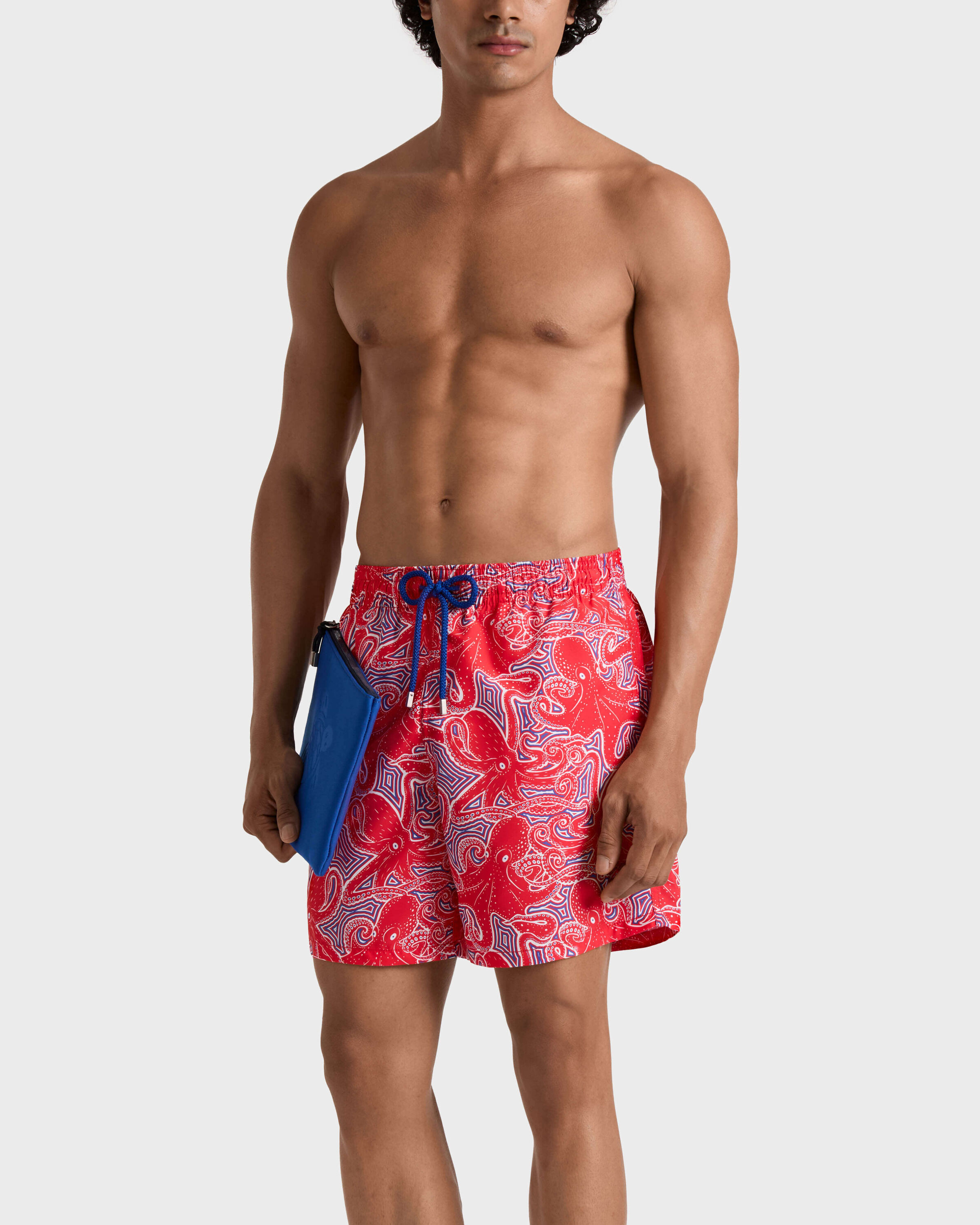 Men Swim Trunks Hypnoctopus - Poppy red | Vilebrequin (US)