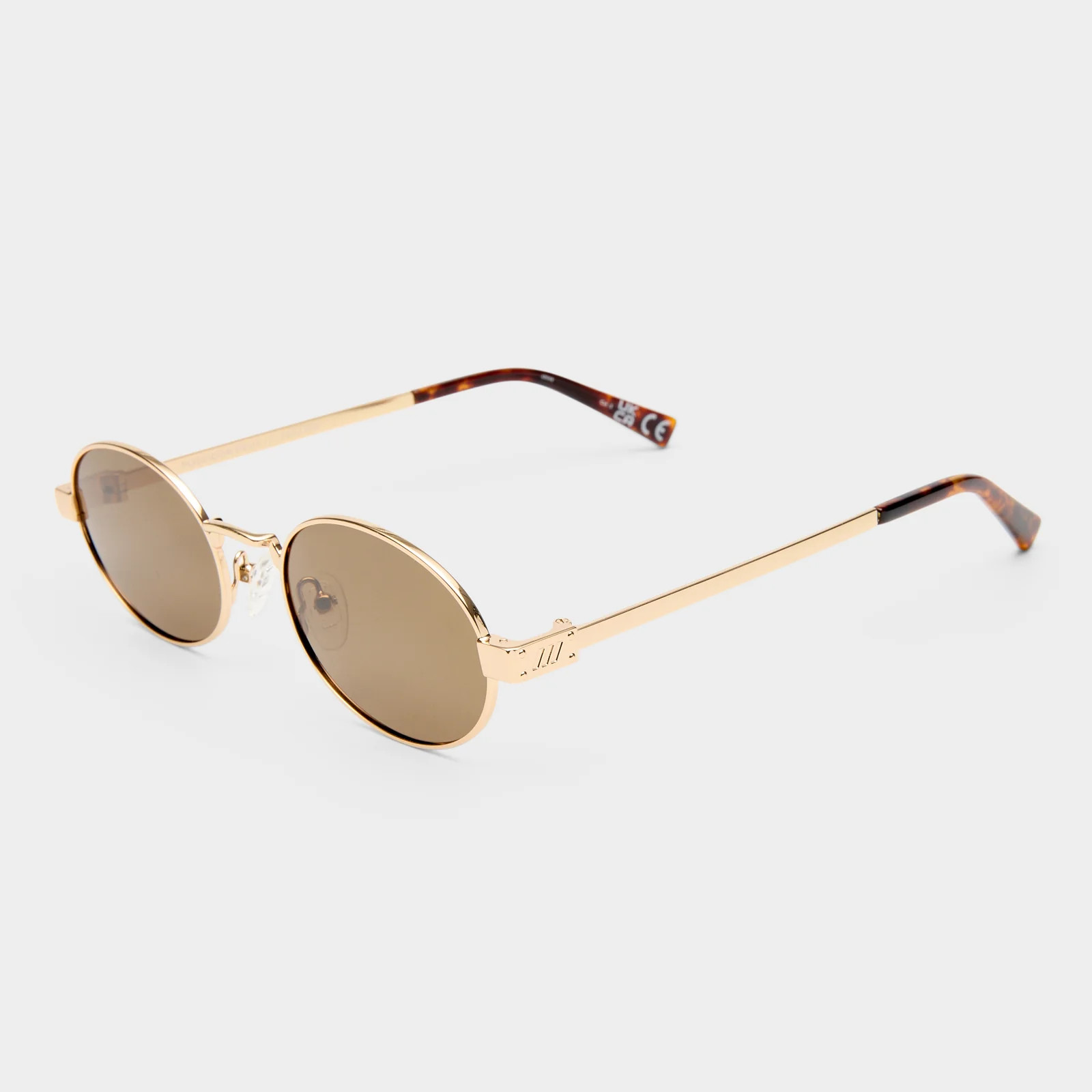 POSEIDON DEUX | GOLD BROWN MONO POLARIZED | Le Specs (US)