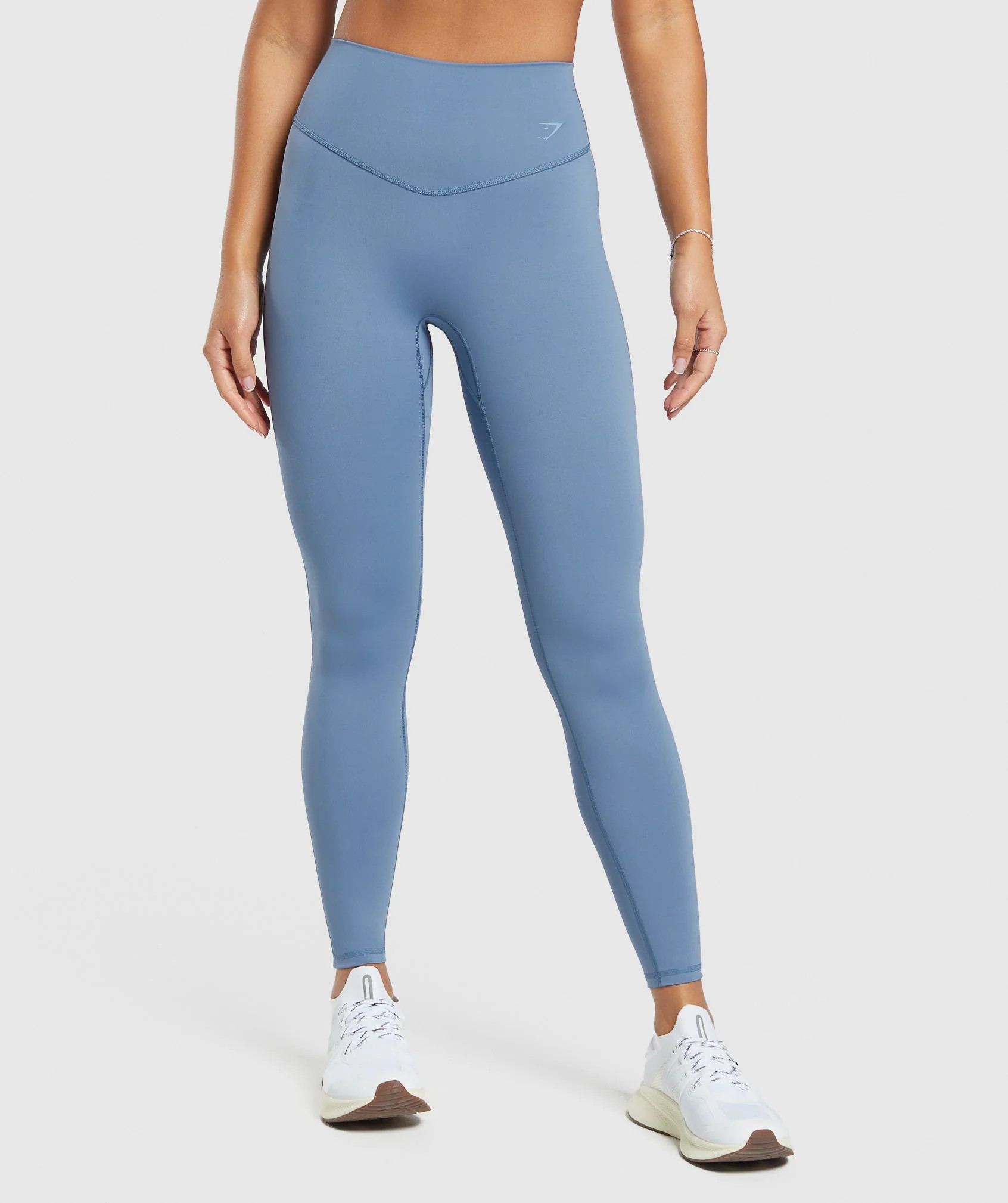 Gymshark Elevate Leggings - Faded Blue | Gymshark US