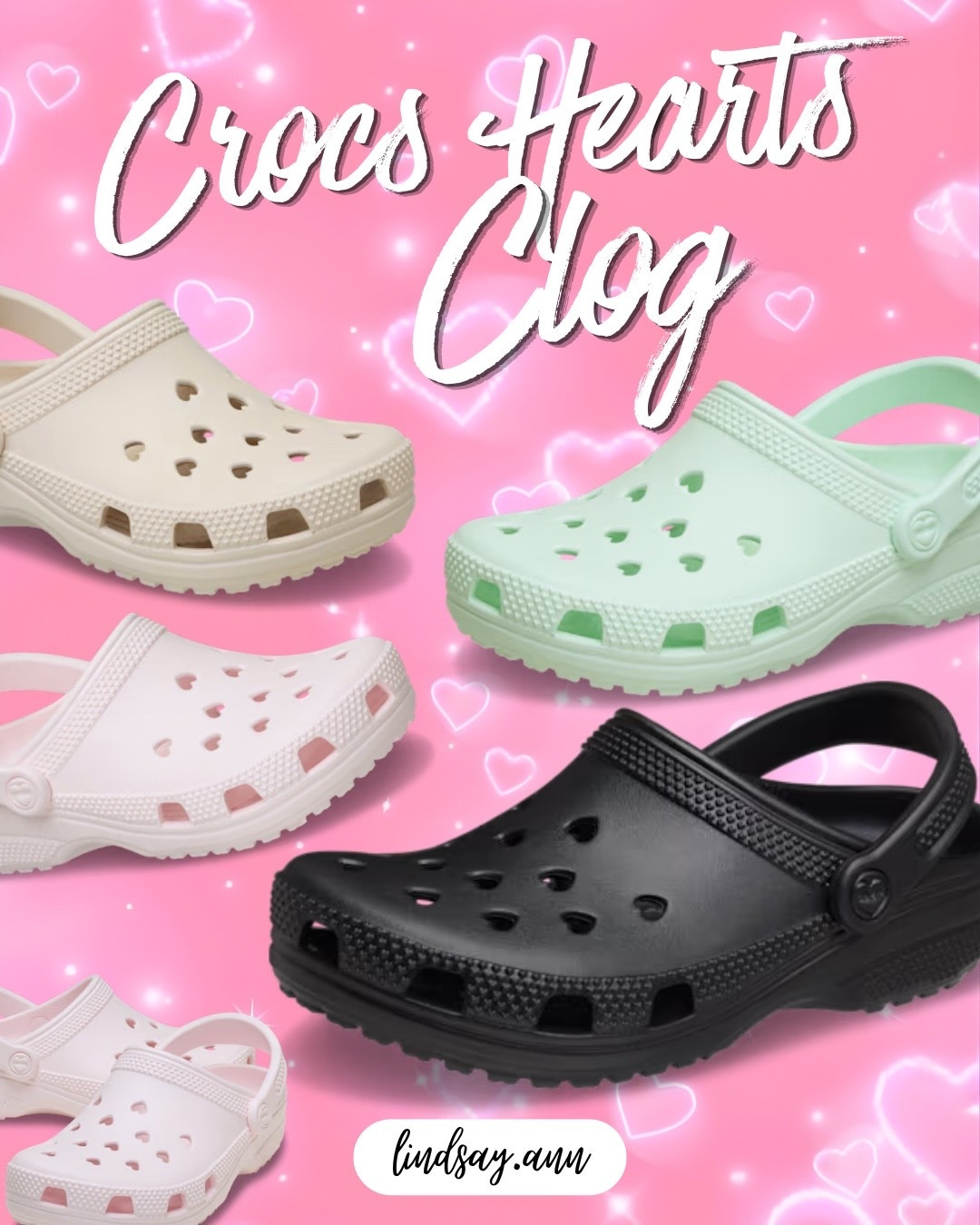 Crocs heart cutout clogs just dropped and they’re already going viral 💗