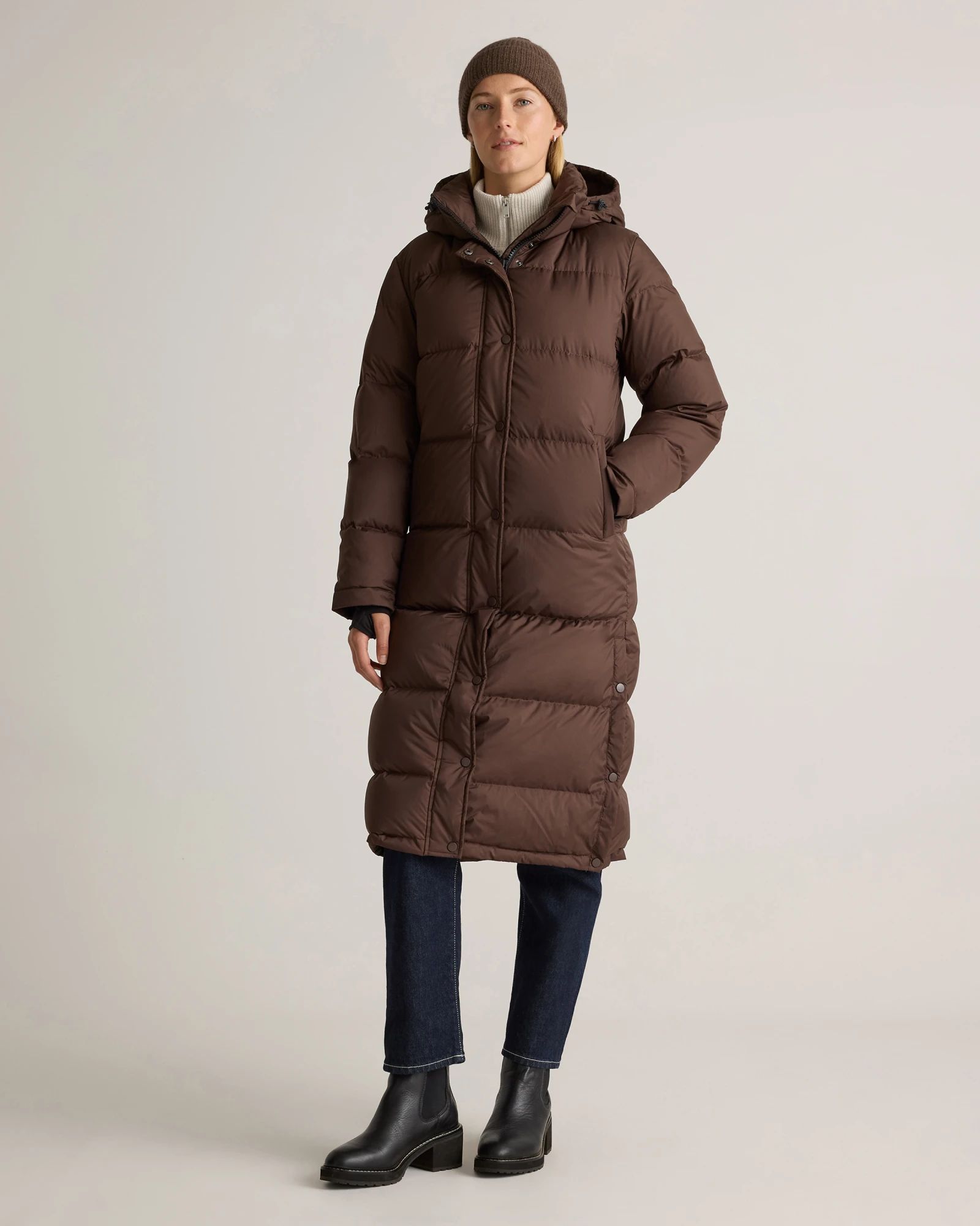 Responsible Down Long Puffer Jacket | Quince