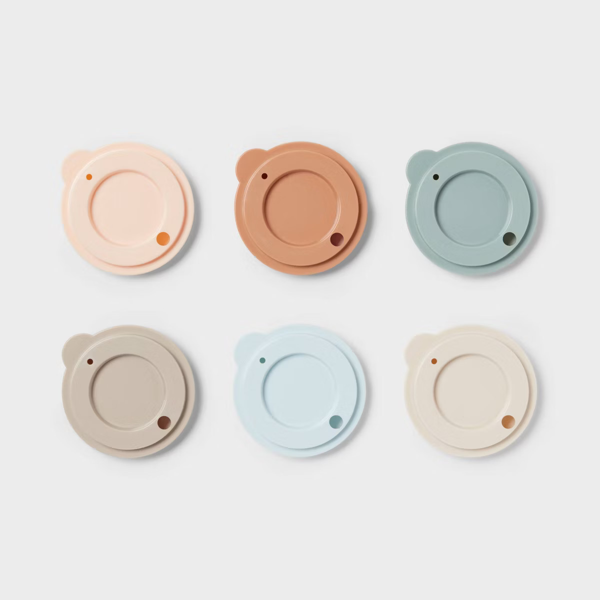 Kids' 6pc Plastic Tumbler Lid - Pillowfort™: BPA-Free, Multicolored, Dishwasher-Safe, Ages 3+, ... | Target