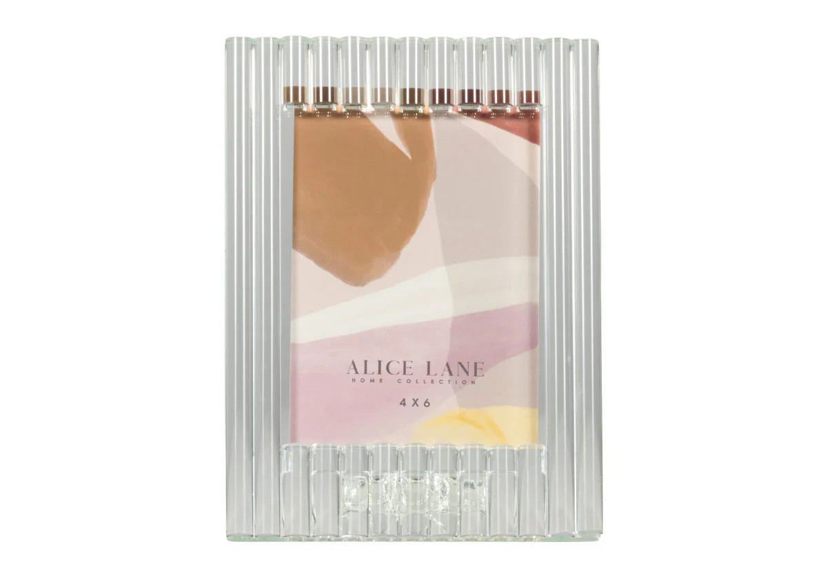 RIBBED CRYSTAL FRAME | Alice Lane Home Collection