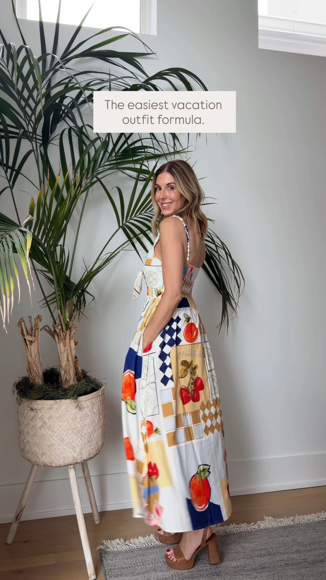 The perfect vacation dress.
Lightweight. Easy. Polished without trying. @TJ Maxx 

#LTKOver40 #LTKSaleAlert #LTKootd