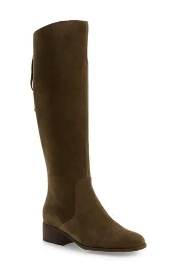 Women's Lucky Brand Lanesha Over The Knee Boot, Size 5 Regular Calf M - Green | Nordstrom