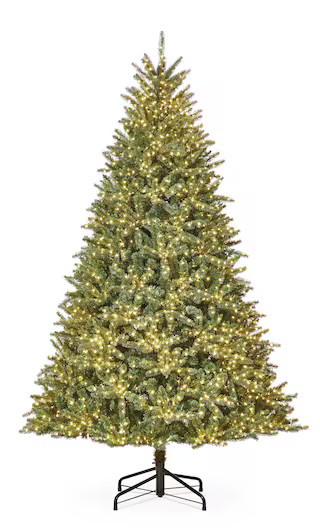 NOMA Pre-Lit Indoor Taylor Twinkle Christmas Tree, 3500 Micro-Brite LED Lights, 7-ft | Canadian Tire