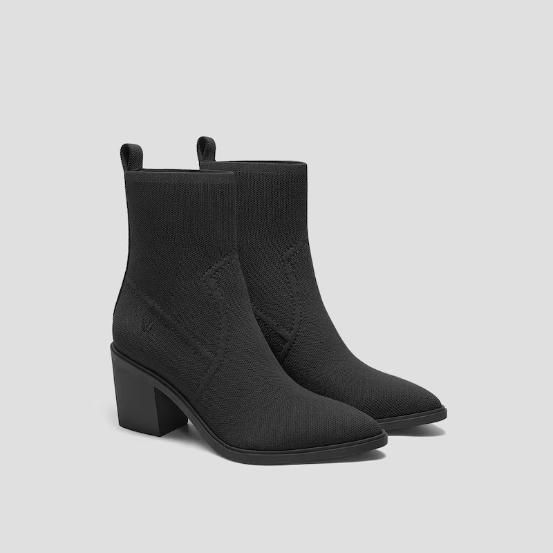 Pointed-Toe Western Ankle Boots (Whitney) | VIVAIA