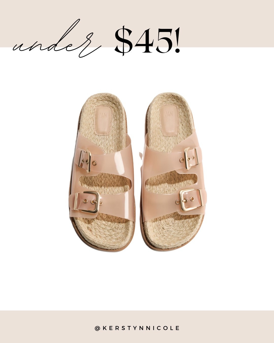 Snagging these from @h+m love me an espadrille style sandal! These are under $45!

#LTKU #LTKmomlife #LTKdayinmylife