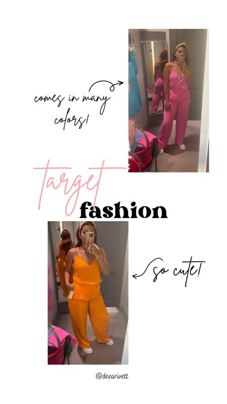 Target Spring finds ✨
Orange set is a medium top & size 8 pants
Pink set is small top & size 6 pants

#LTKunder50 #LTKSeasonal