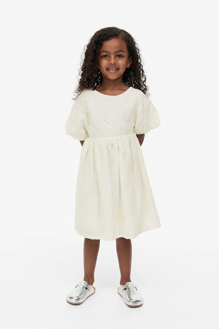 Eyelet Embroidery Dress | H&M (US + CA)