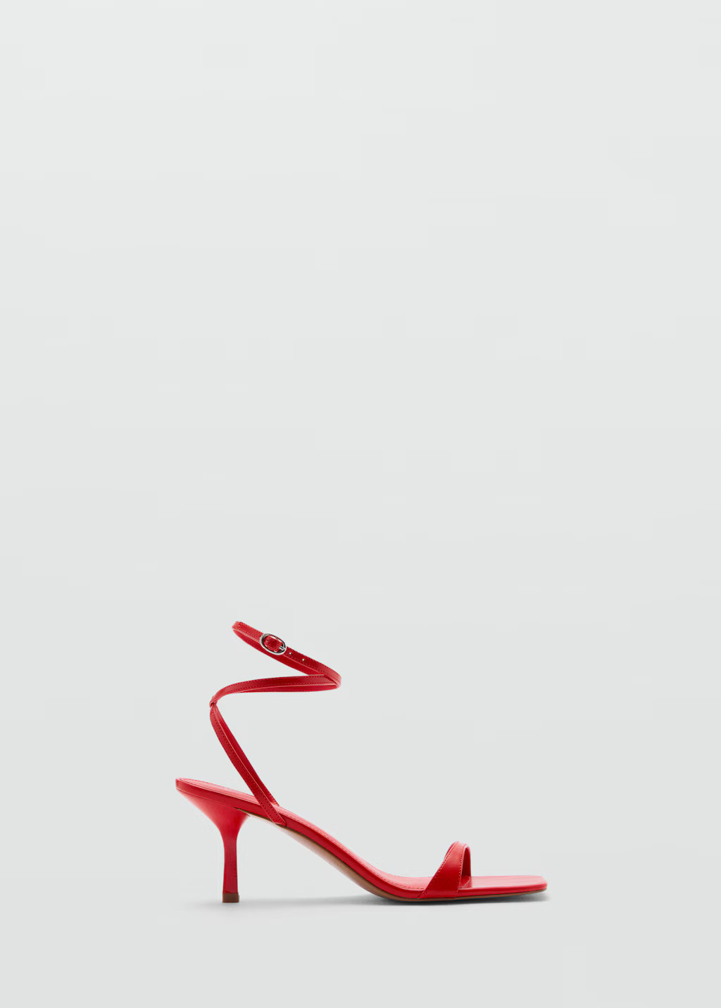 Strappy heeled sandals - Women | MANGO USA | MANGO (US)