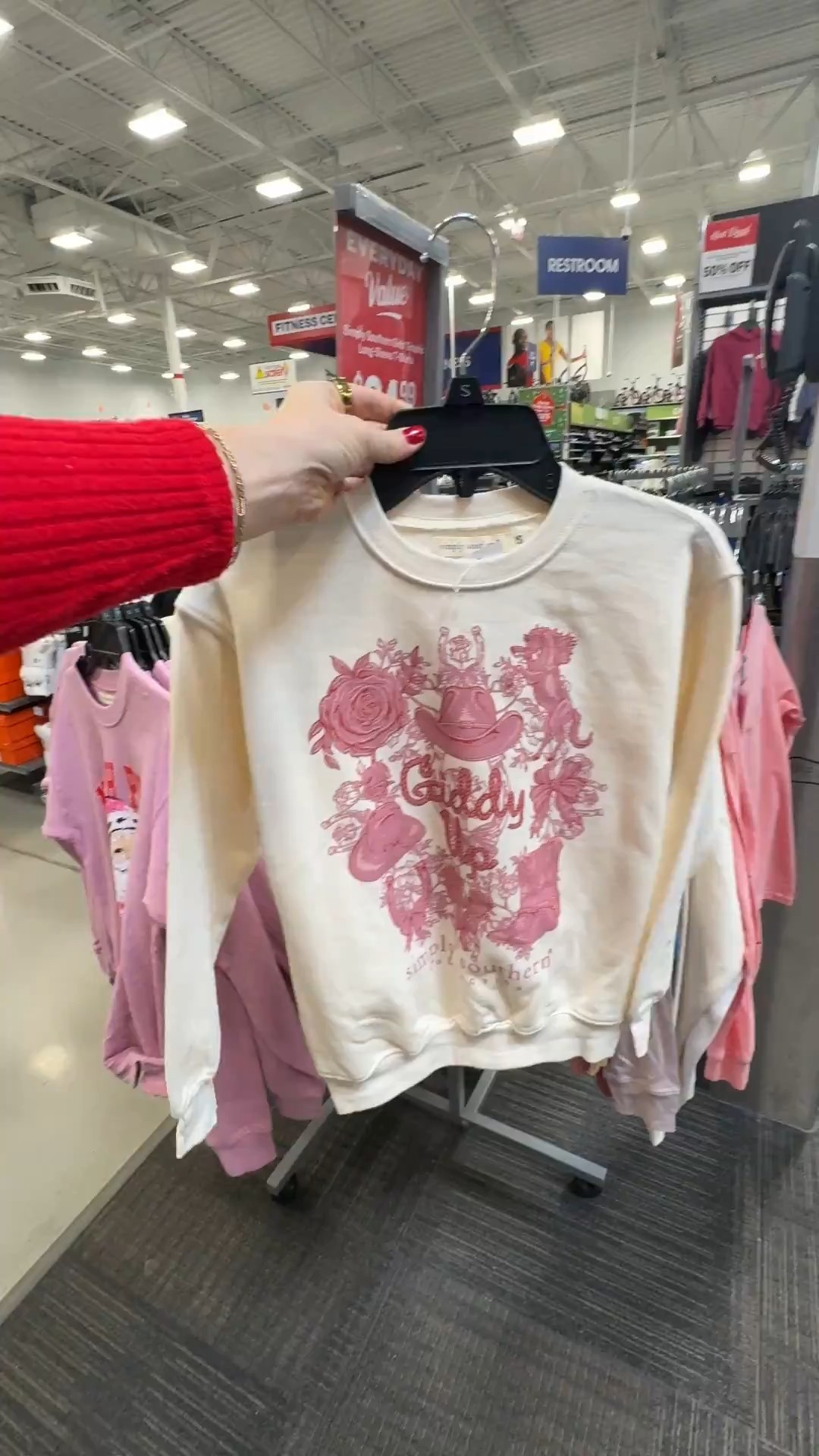 How cute is this girls giddy up graphic sweatshirt!! 

#LTKFindsUnder50 #LTKGiftGuide #LTKKids