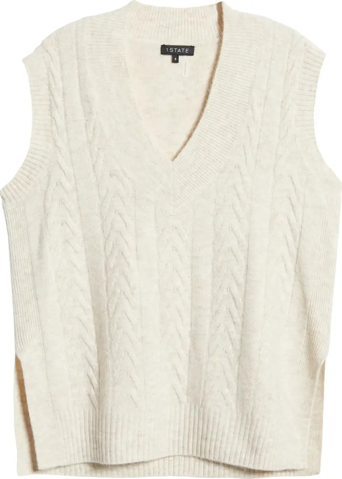 Cable Knit Sweater Vest | Nordstrom