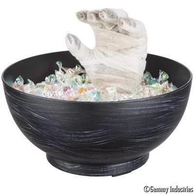Way To Celebrate Halloween Animated Candy Bowl, Mummy, BlackAverage rating:0out of5stars, based o... | Walmart (US)