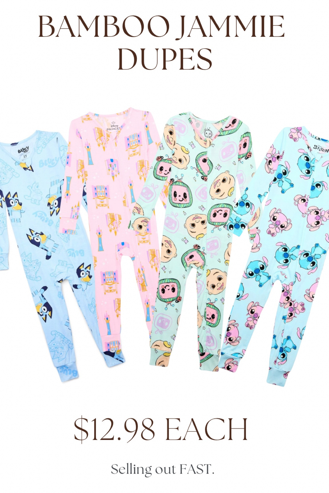 THIS DEAL OMG. The cutest bamboo vibe dupes— in your FAVE characters! They are so soft and stretchy. Incredible find… and the price? The designs? Omg. They also have Lion King and Minions! They are selling out so fast so run. 

#LTKFamily #LTKBaby #LTKKids