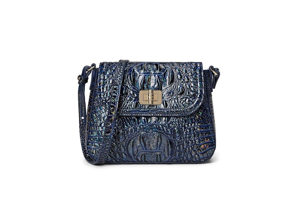 Brahmin Gianna Cross Body Women's Handbags Royal Blue, Leather | Zappos