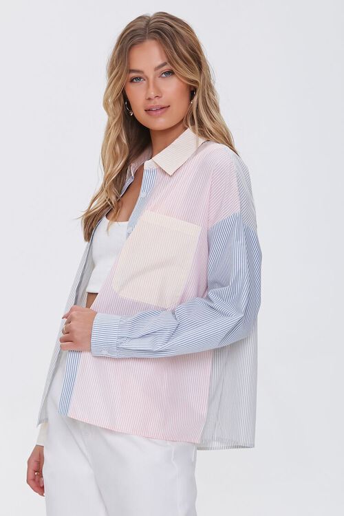 Striped Colorblock Shirt | Forever 21 | Forever 21 (US)