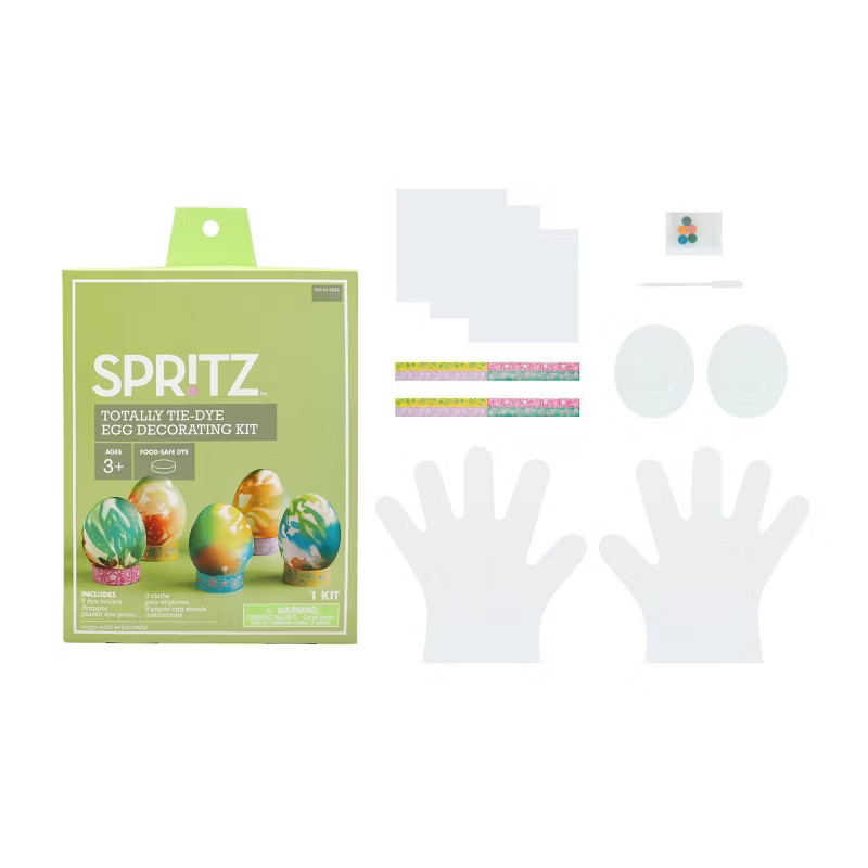 Tie Dye Egg Easter Decorating Kit - Spritz™ | Target
