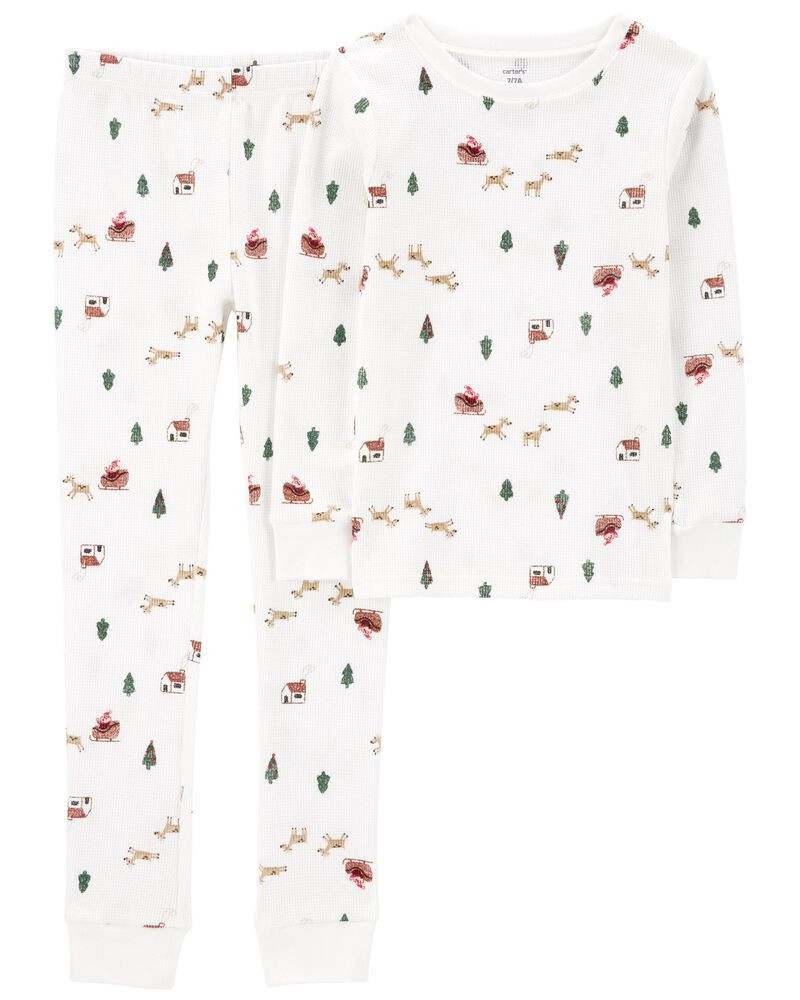 2-Piece Christmas Thermal PJs | Carter's